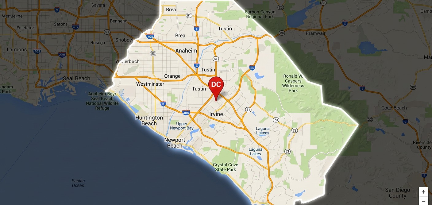 Orange County service area